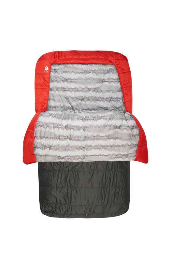 Sleeping Bags |  Frontcountry Bed 20F Duo Sleeping Bag Sleeping Bags Red/Grey/White