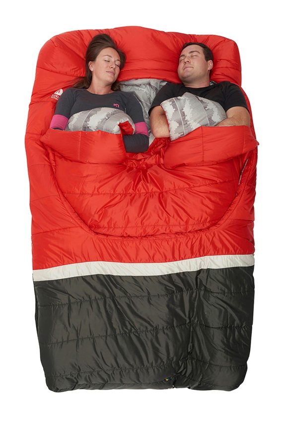 Sleeping Bags |  Frontcountry Bed 20F Duo Sleeping Bag Sleeping Bags Red/Grey/White