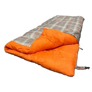 Sleeping Bags |  Hush Pattern Single Sleeping Bag 300Gsm Sleeping Bags Checkered Pattern