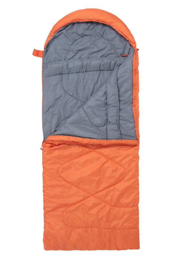 Sleeping Bags |  Summit 250 Square Winter Sleeping Bag Sleeping Bags Bright Orange