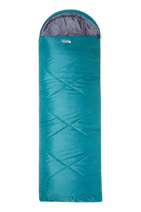 Sleeping Bags |  Summit 250 Square Winter Sleeping Bag Sleeping Bags Bright Orange