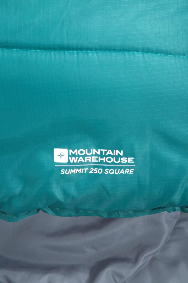 Sleeping Bags |  Summit 250 Square Winter Sleeping Bag Sleeping Bags Bright Orange