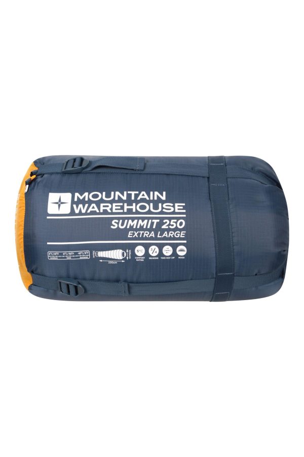 Sleeping Bags |  Summit 250 Xl Winter Sleeping Bag Sleeping Bags Black