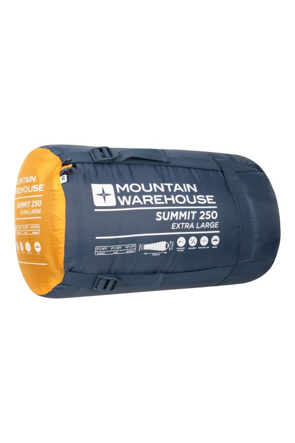 Sleeping Bags |  Summit 250 Xl Winter Sleeping Bag Sleeping Bags Black