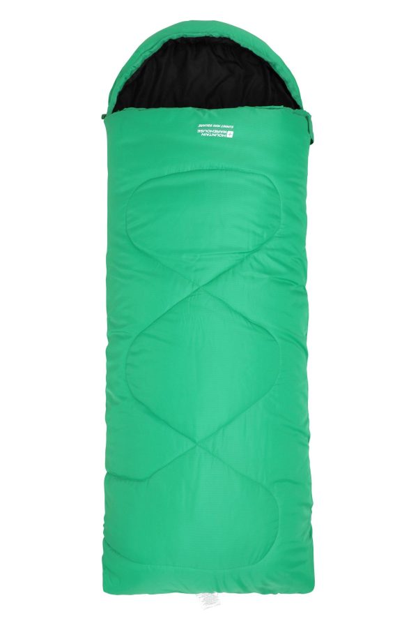 Sleeping Bags |  Summit Mini Square Kids Sleeping Bag Sleeping Bags Bright Green