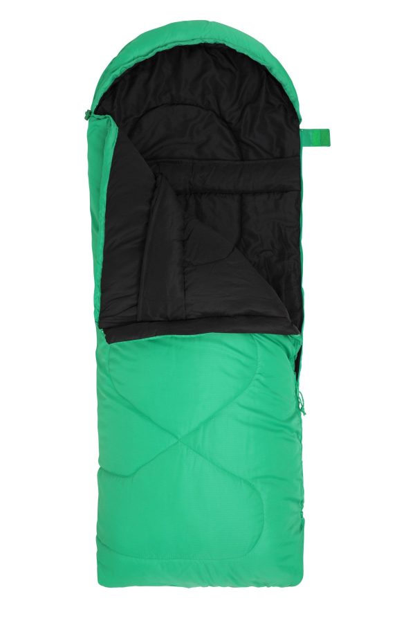 Sleeping Bags |  Summit Mini Square Kids Sleeping Bag Sleeping Bags Bright Green