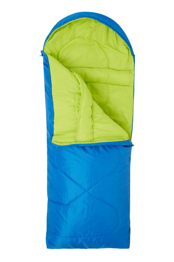 Sleeping Bags |  Summit Mini Square Kids Sleeping Bag Sleeping Bags Bright Green