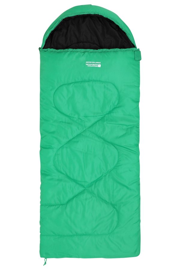 Sleeping Bags |  Summit Mini Square Kids Sleeping Bag Sleeping Bags Bright Green