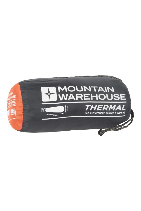 Sleeping Bags |  Thermal Mummy Sleeping Bag Liner Sleeping Bags Black