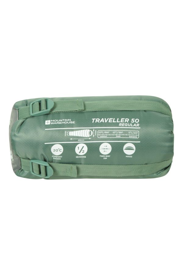 Sleeping Bags |  Traveller 50 Lightweight  Sleeping Bag Sleeping Bags Khaki