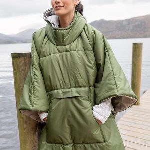 Sleeping Bags |  Wearable Blanket Sleeping Bags Khaki