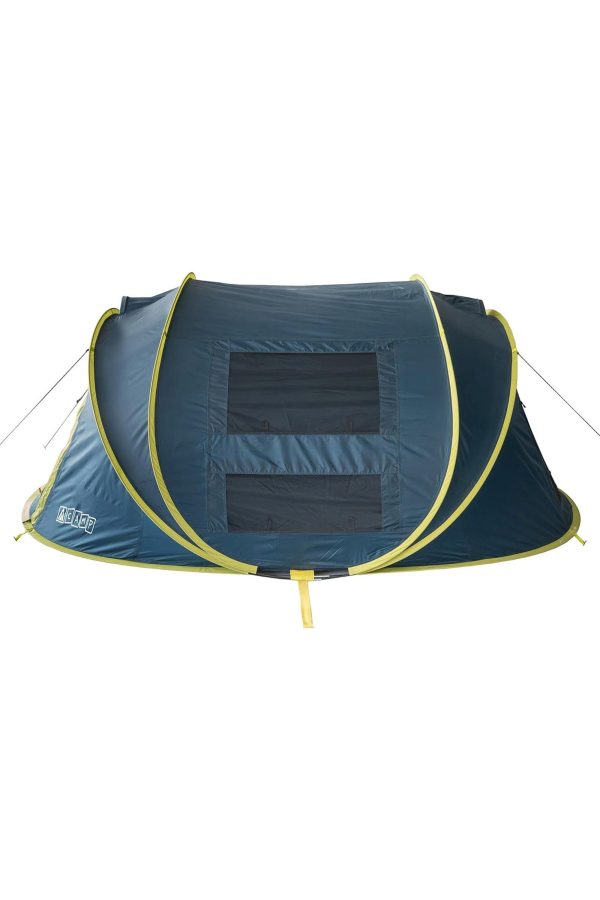 Tents |  3-4 Person Pop Up Tent 100% Polyester Fabric Tents Blue / Green