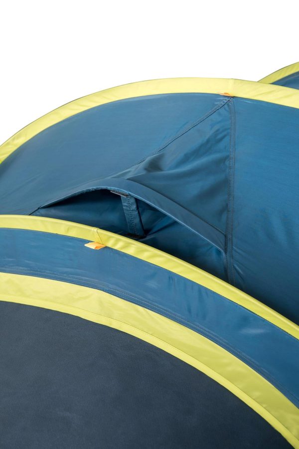 Tents |  3-4 Person Pop Up Tent 100% Polyester Fabric Tents Blue / Green