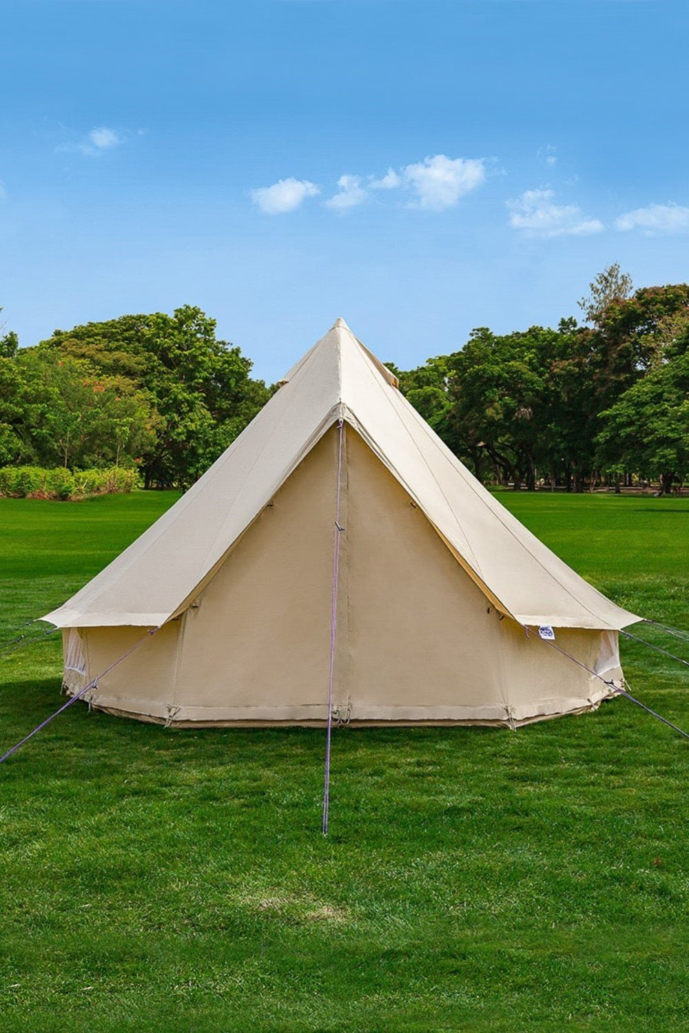 Tents |  3M Bell Tent Canvas Lite 200Gsm