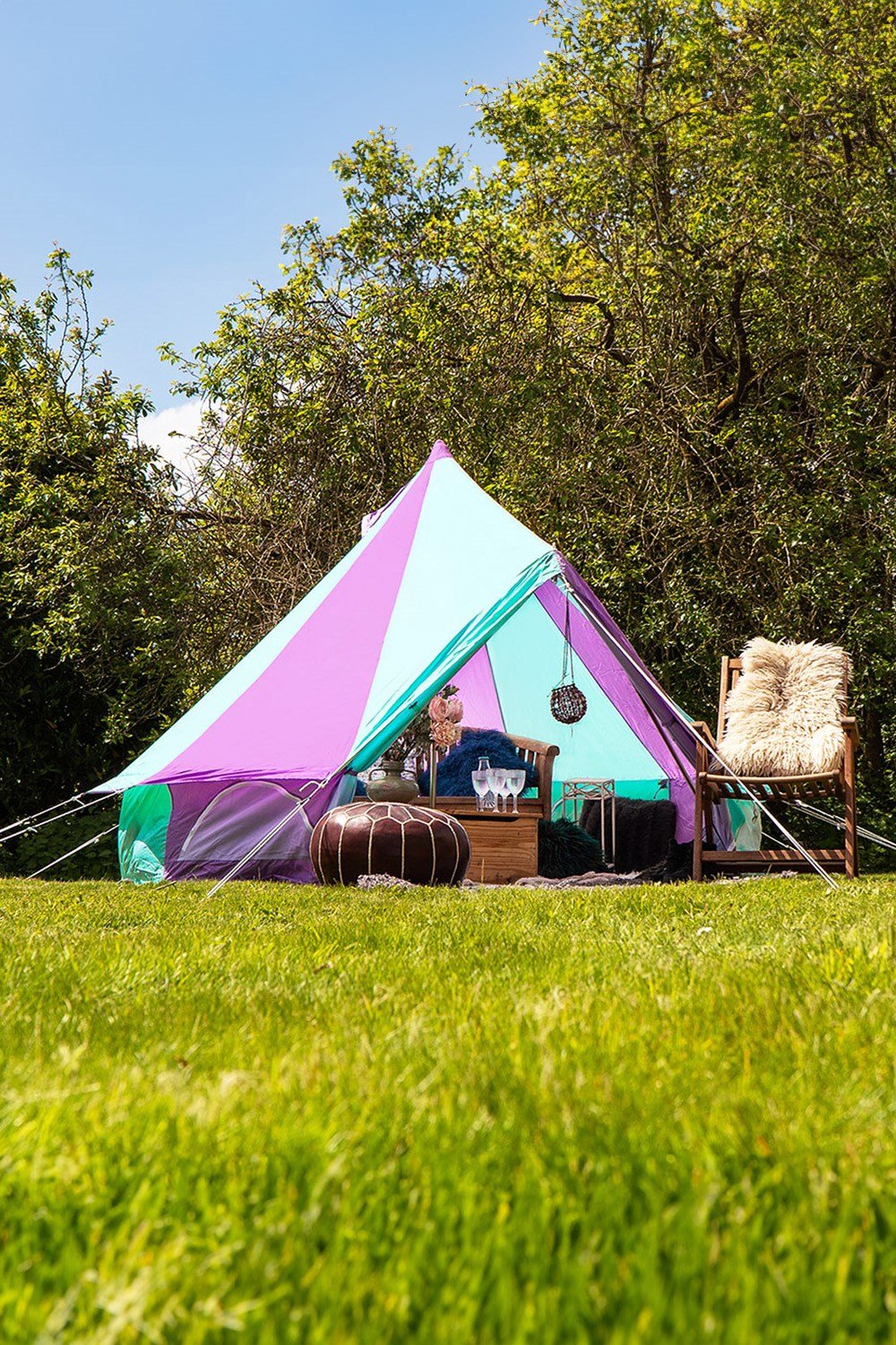 Tents |  3M Bell Tent Oxford Ultralite 100Gsm