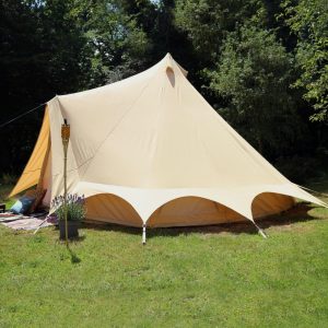 Tents |  3M Bell Tent Plus Canvas Lite 200Gsm Tents Sandstone