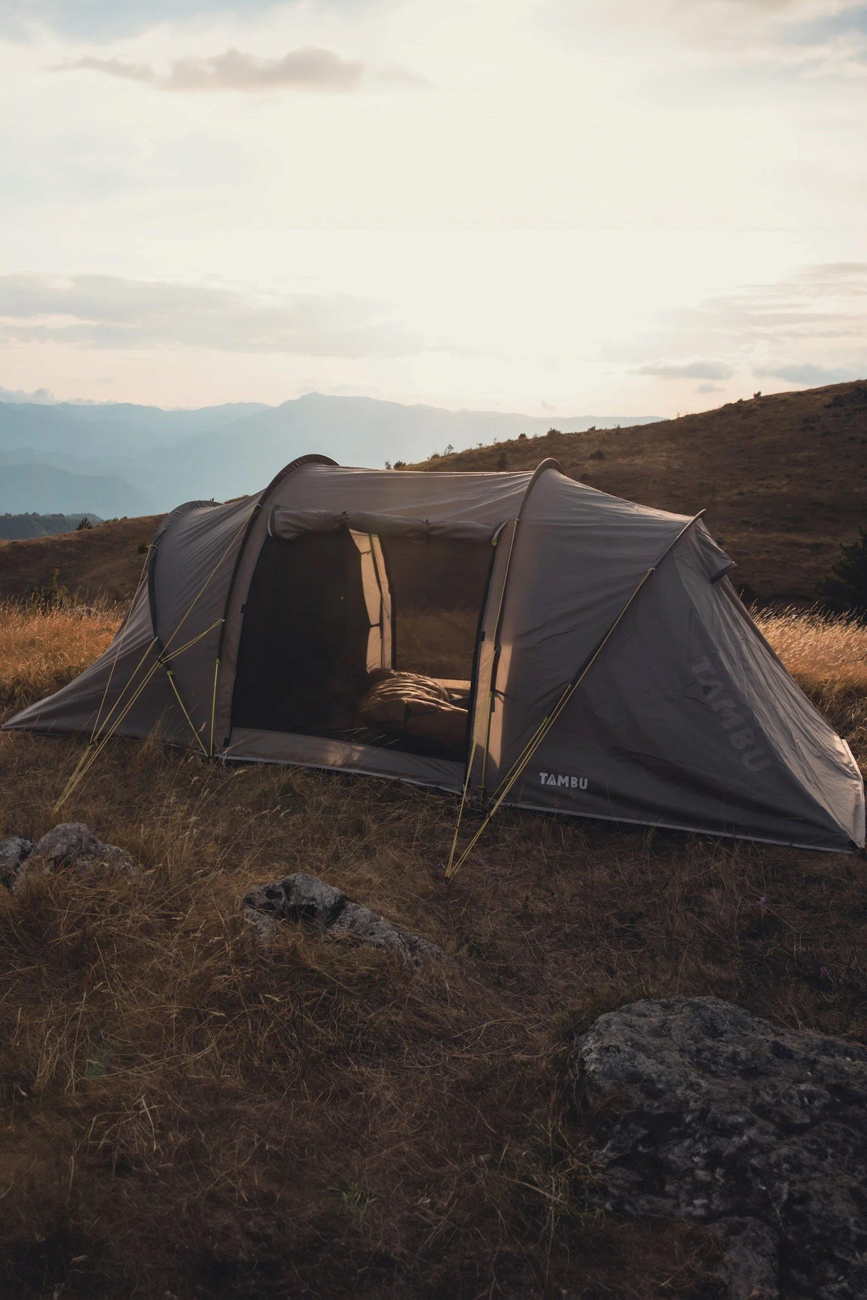 Tents |  4 Person Trekking Tent 100% Recycled Polyester