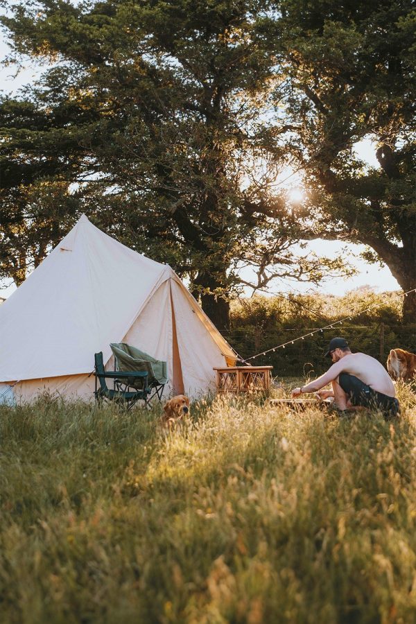 Tents |  4M Bell Tent Canvas 285Gsm Tents Sandstone