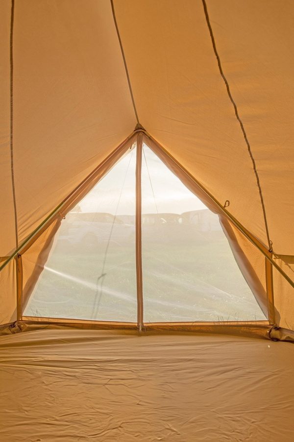 Tents |  4M Bell Tent Canvas 285Gsm Tents Sandstone