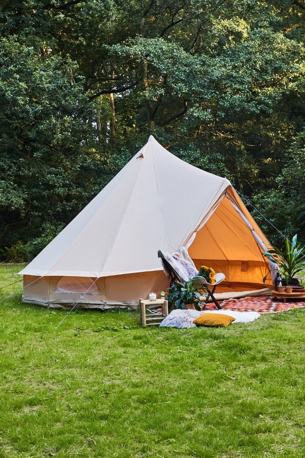 Tents |  4M Bell Tent Canvas Lite 200Gsm