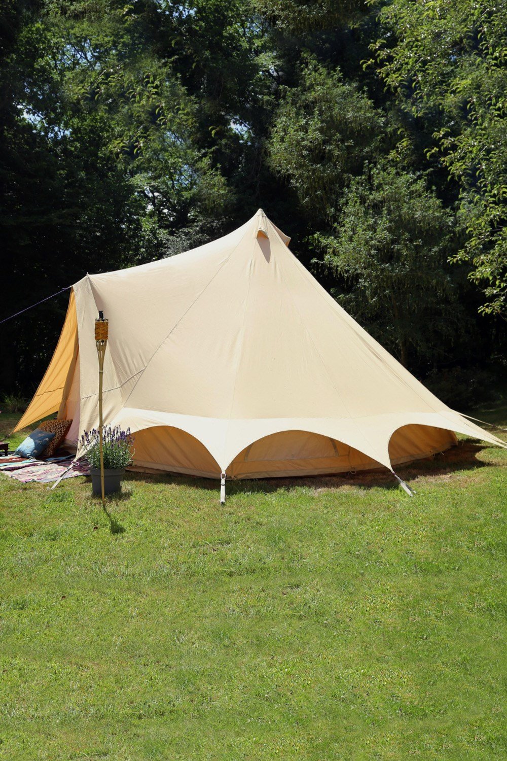 Tents |  4M Bell Tent Plus Canvas Lite 200Gsm