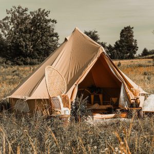 Tents |  4M Classic Bell Tent Cotton 285Gsm Tents Sandstone