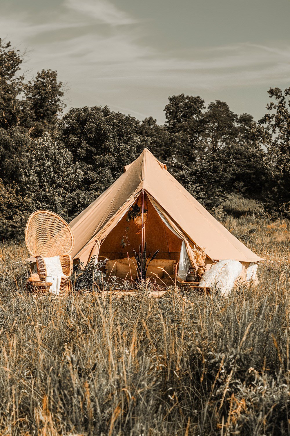 Tents |  4M Classic Bell Tent Cotton 285Gsm