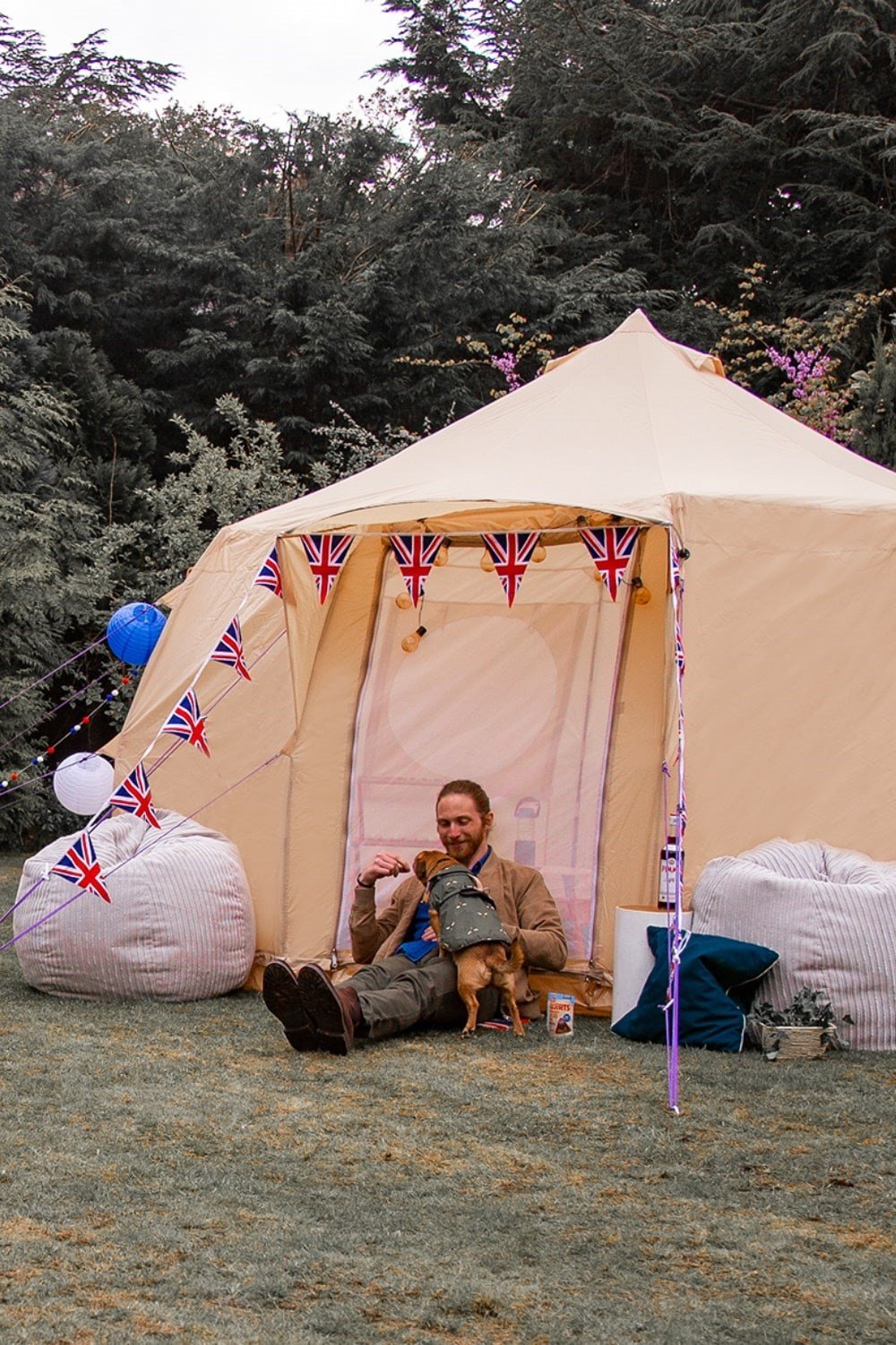 Tents |  4M Luna Bell Tent Oxford Ultralite 100Gsm