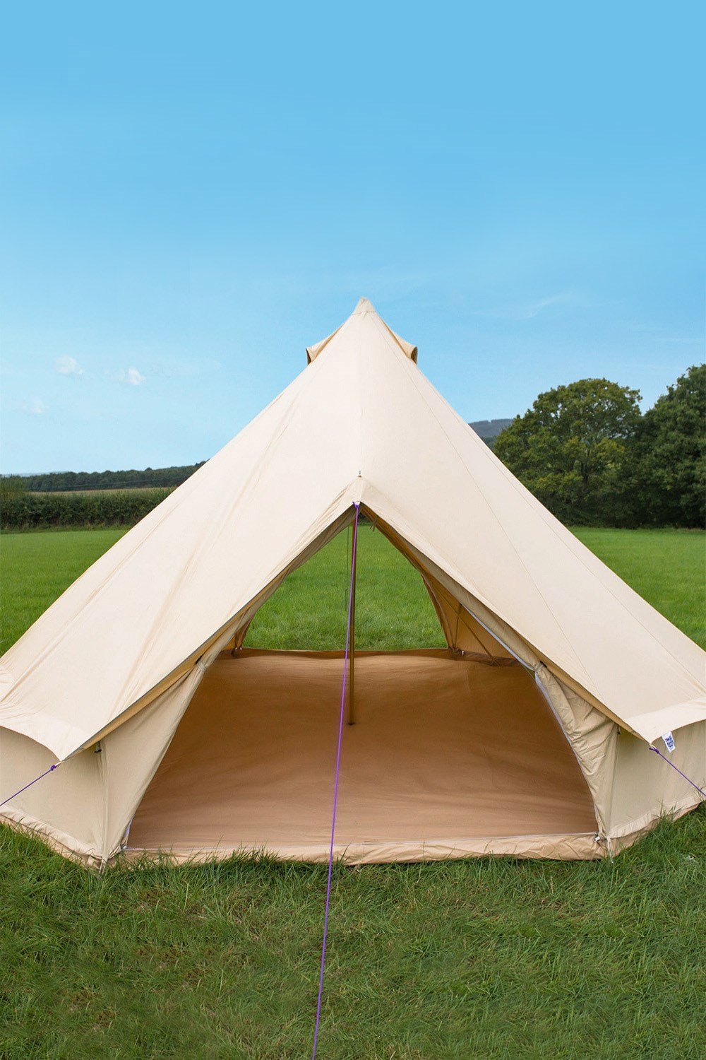 Tents |  5M Bell Tent Double Door Canvas 285Gsm