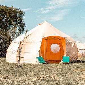 Tents |  5M Luna Bell Tent Canvas 285Gsm Tents Sandstone