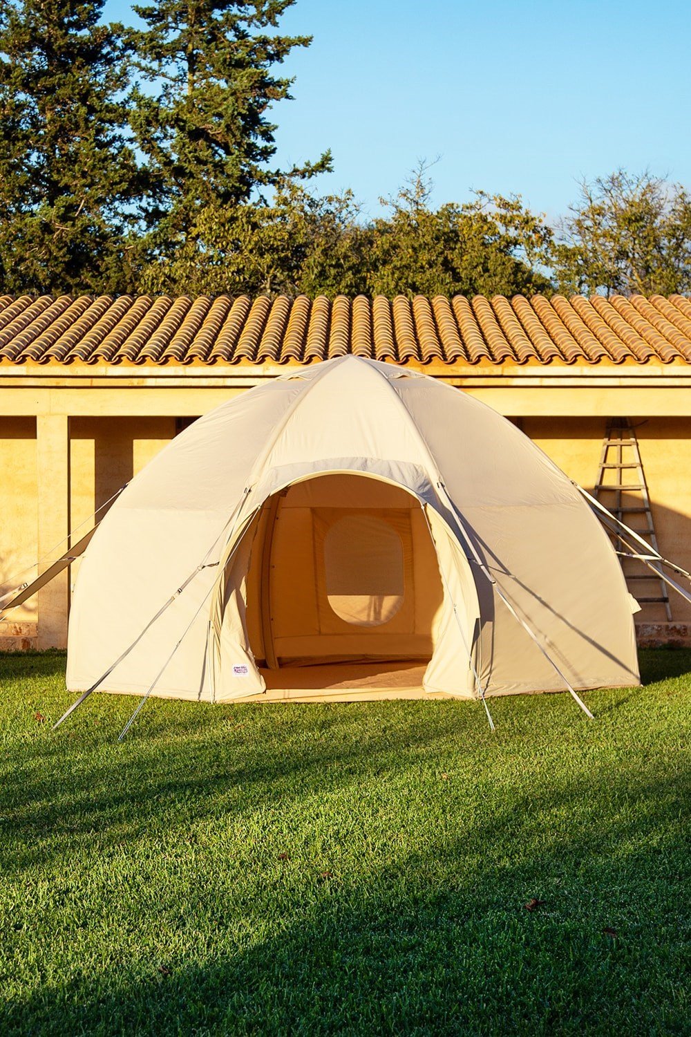 Tents |  5M Nova Air Dome Tent Canvas Lite 200Gsm