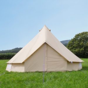 Tents |  6M Bell Tent Canvas 285Gsm Tents Sandstone