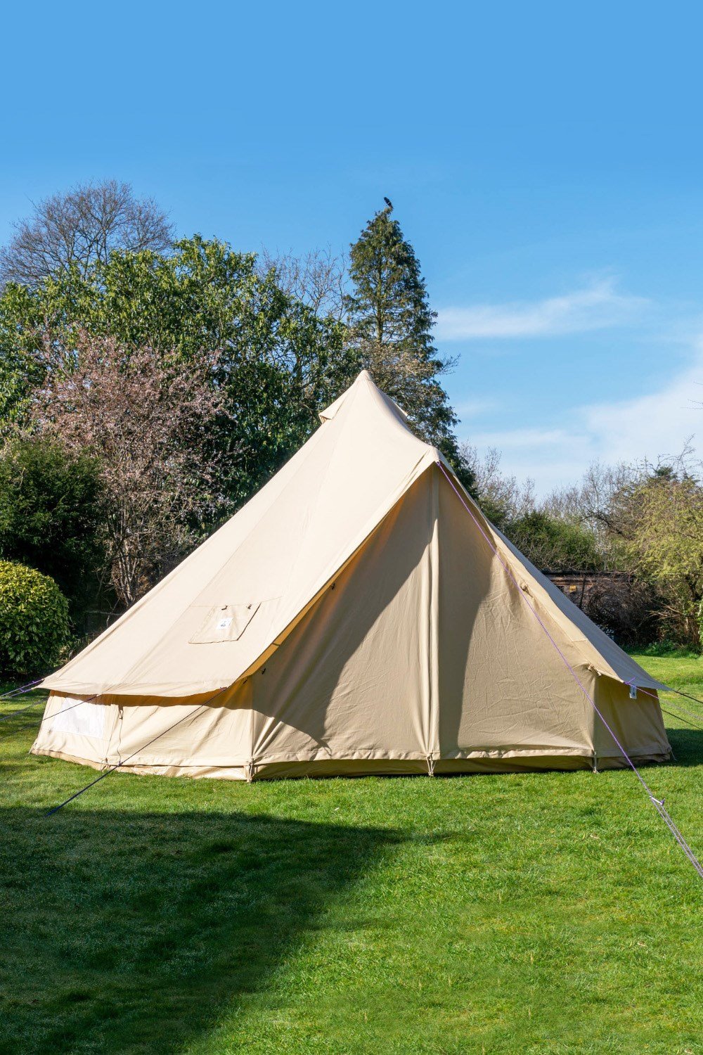 Tents |  6M Bell Tent Fire Retardant Cotton 320Gsm