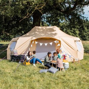 Tents |  6X4M Luna Emperor Bell Tent Canvas 285Gsm Tents Sandstone