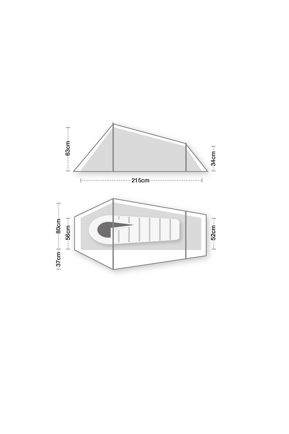 Tents |  Coshee Micro 1 Man Tent