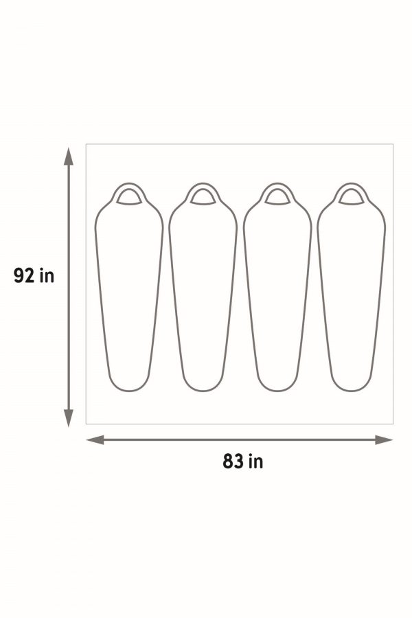 Tents |  Footprint For Wireless 4 Tent Tents Orange