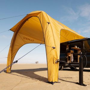 Tents |  Gati Sun Awning 100% Recycled Polyester Tents Orange