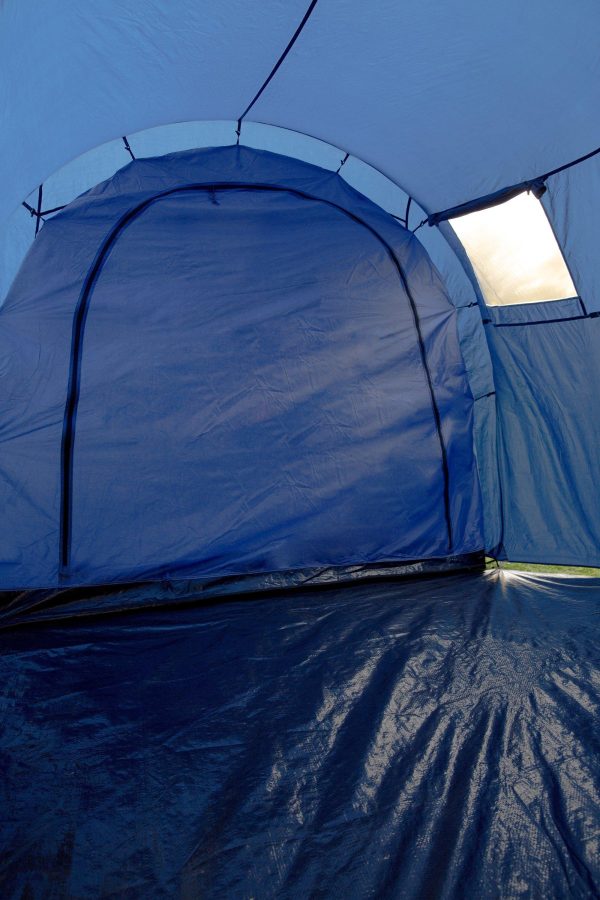 Tents |  Holiday 6 Man Waterproof Tent Tents Blue