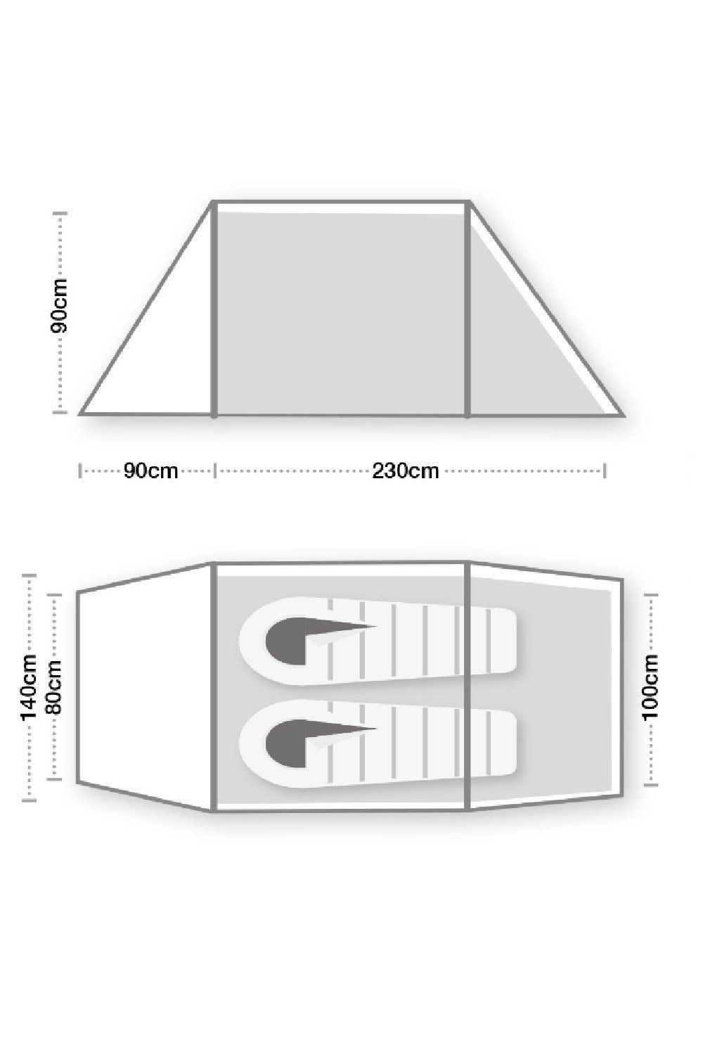 Tents |  Hoolie Compact 2 Man Tent