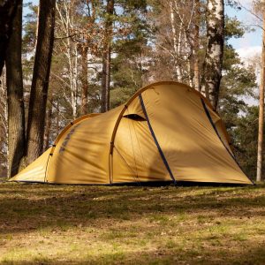 Tents |  Kalo 3 Person Tunnel Tent 100% Recycled Polyester Tents Orange / Blue