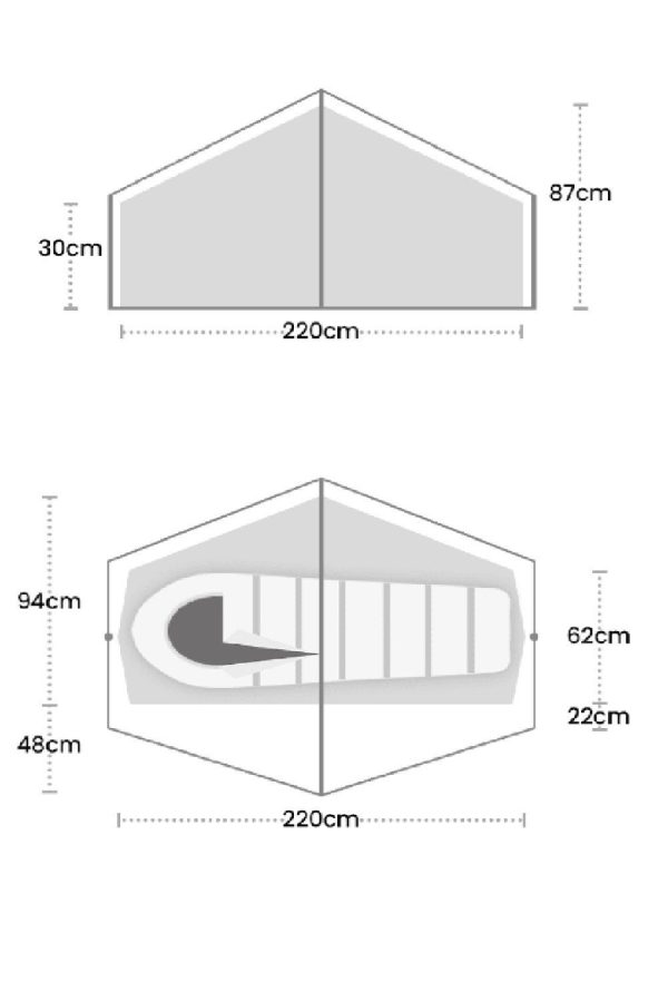 Tents |  Laser Compact 1 Man Tent And Footprint Bundle Tents Green/Black