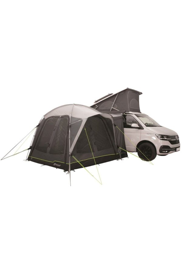 Tents |  Milestone Lux Vehicle Awning Tents Black & Grey