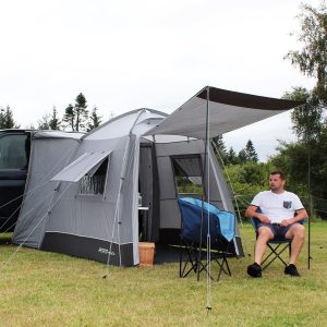 Tents |  Outhouse Handi Low 180-210 Awning Tents Mid Grey & Light Grey