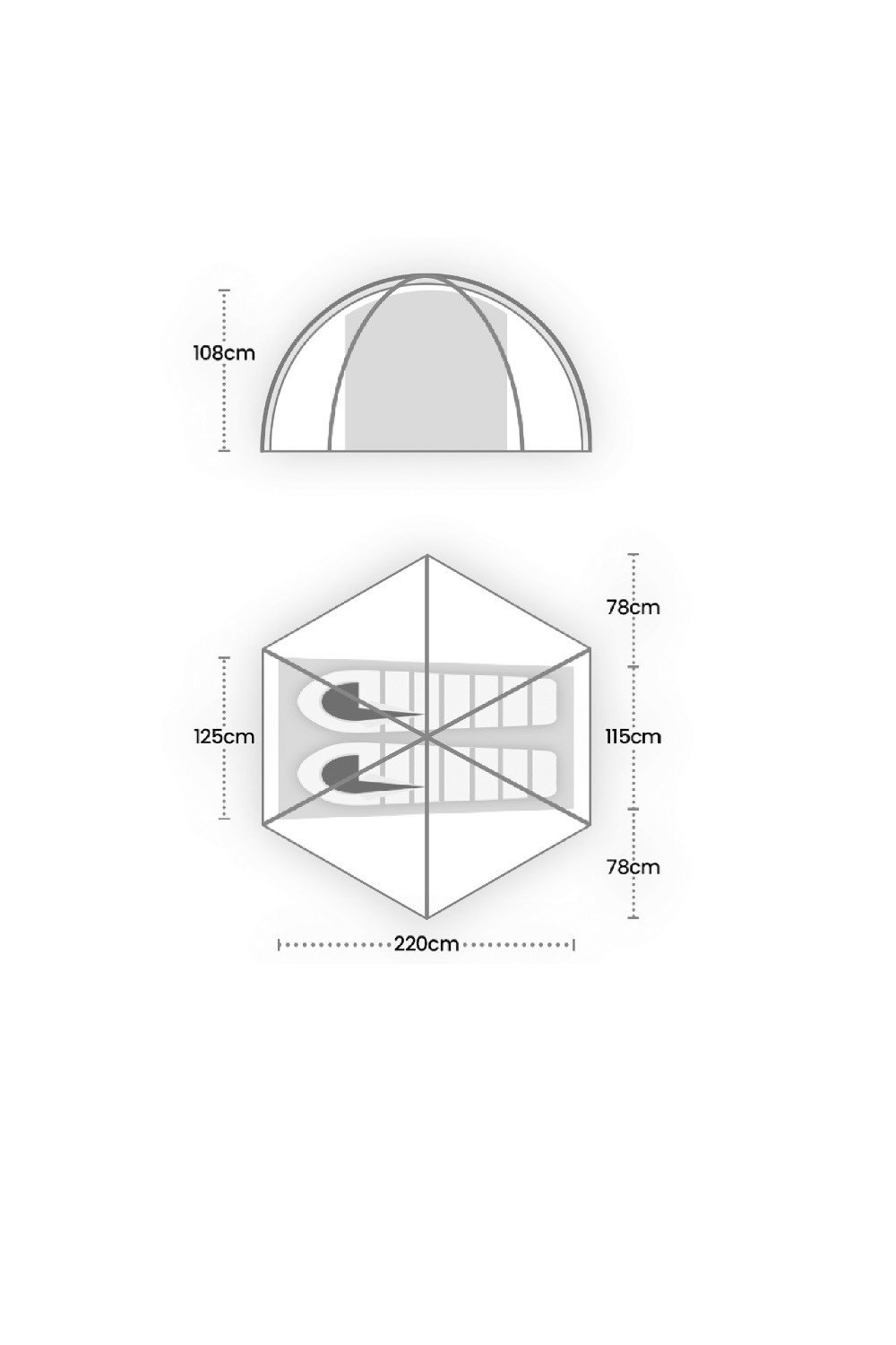 Tents |  Vault Duo 2 Man Tent