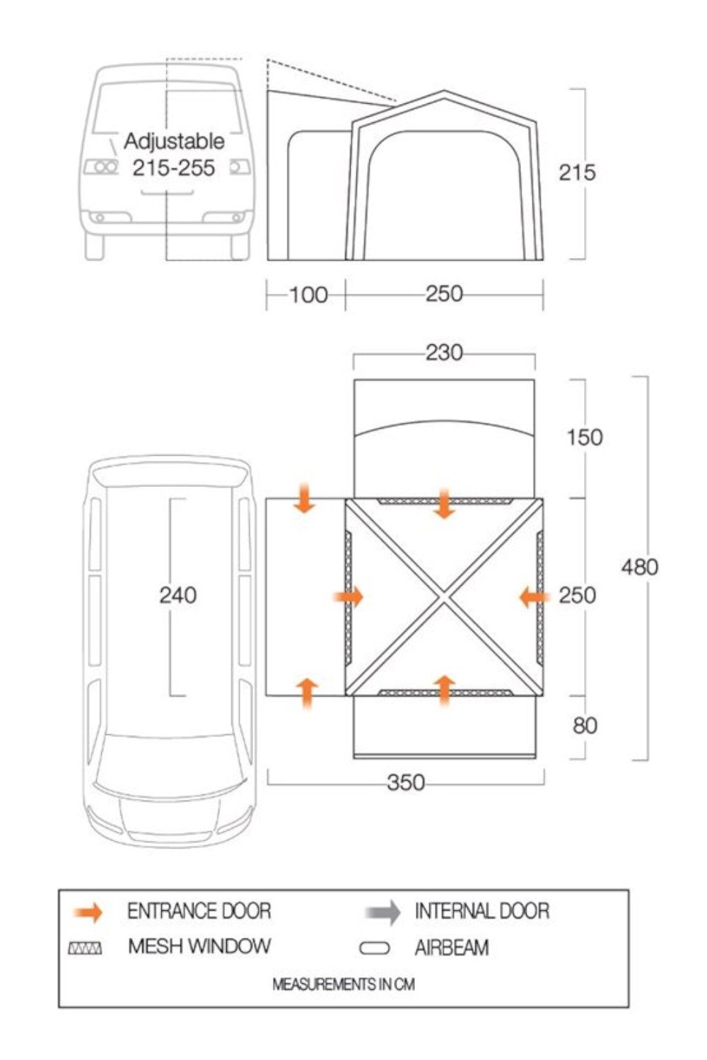 Tents |  Versos Air Mid Awning