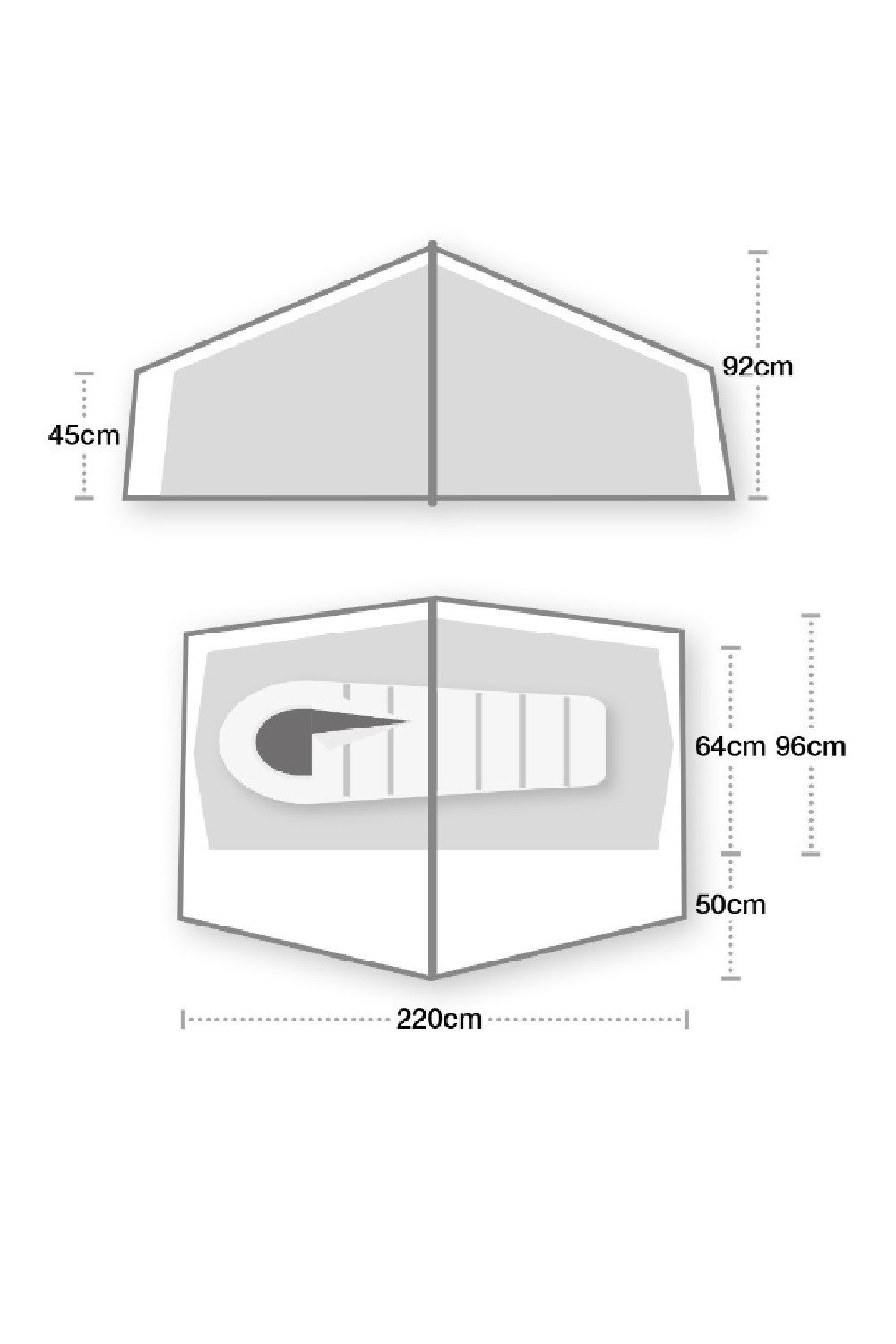 Tents |  Zephyros Compact 1 Man Tent And Footprint Bundle