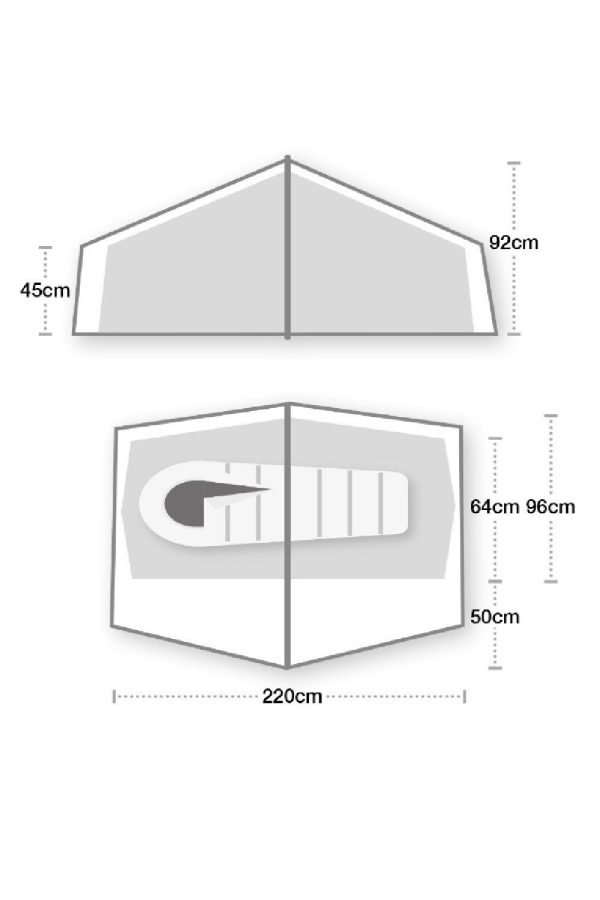 Tents |  Zephyros Compact 1 Man Tent Tents Green