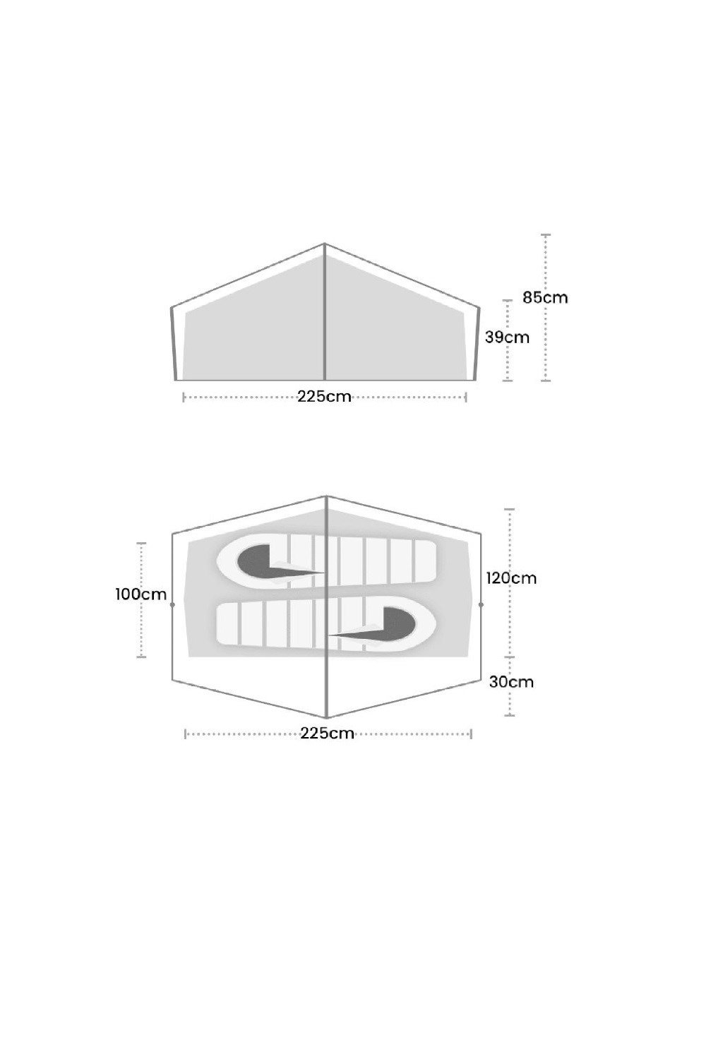 Tents |  Zephyros Compact 2 Man Tent And Footprint Bundle