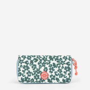 Travel Accessories |  Leopard Florals Purse Travel Accessories Green