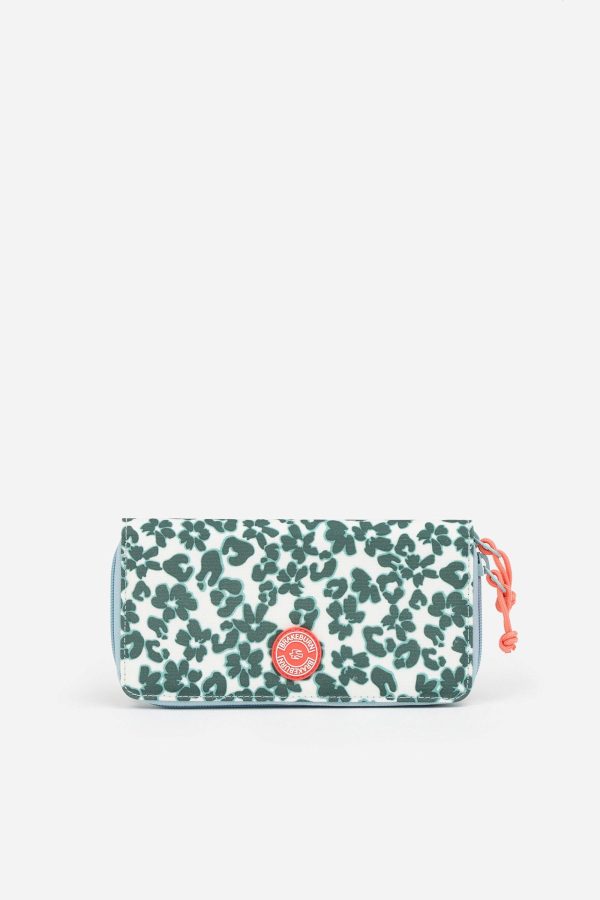 Travel Accessories |  Leopard Florals Purse Travel Accessories Green